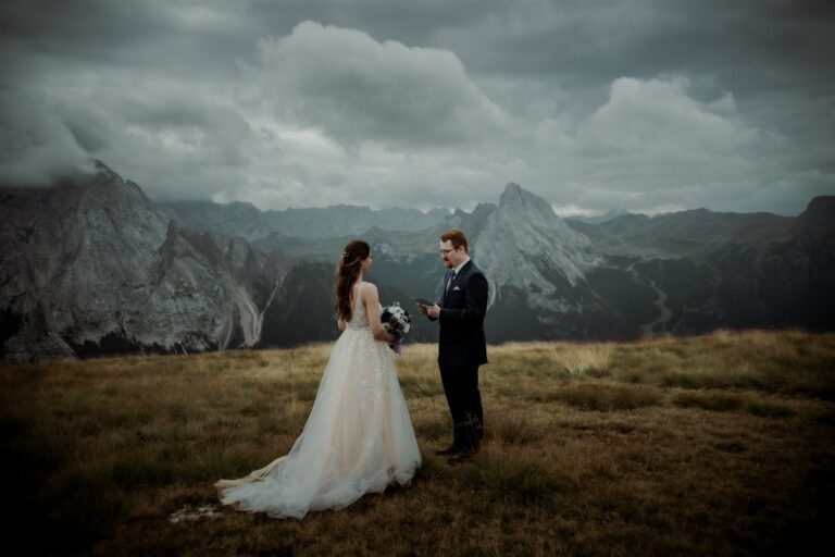 Civil Ceremony Vs Symbolic Wedding In The Dolomites – How To Elope In Italy?